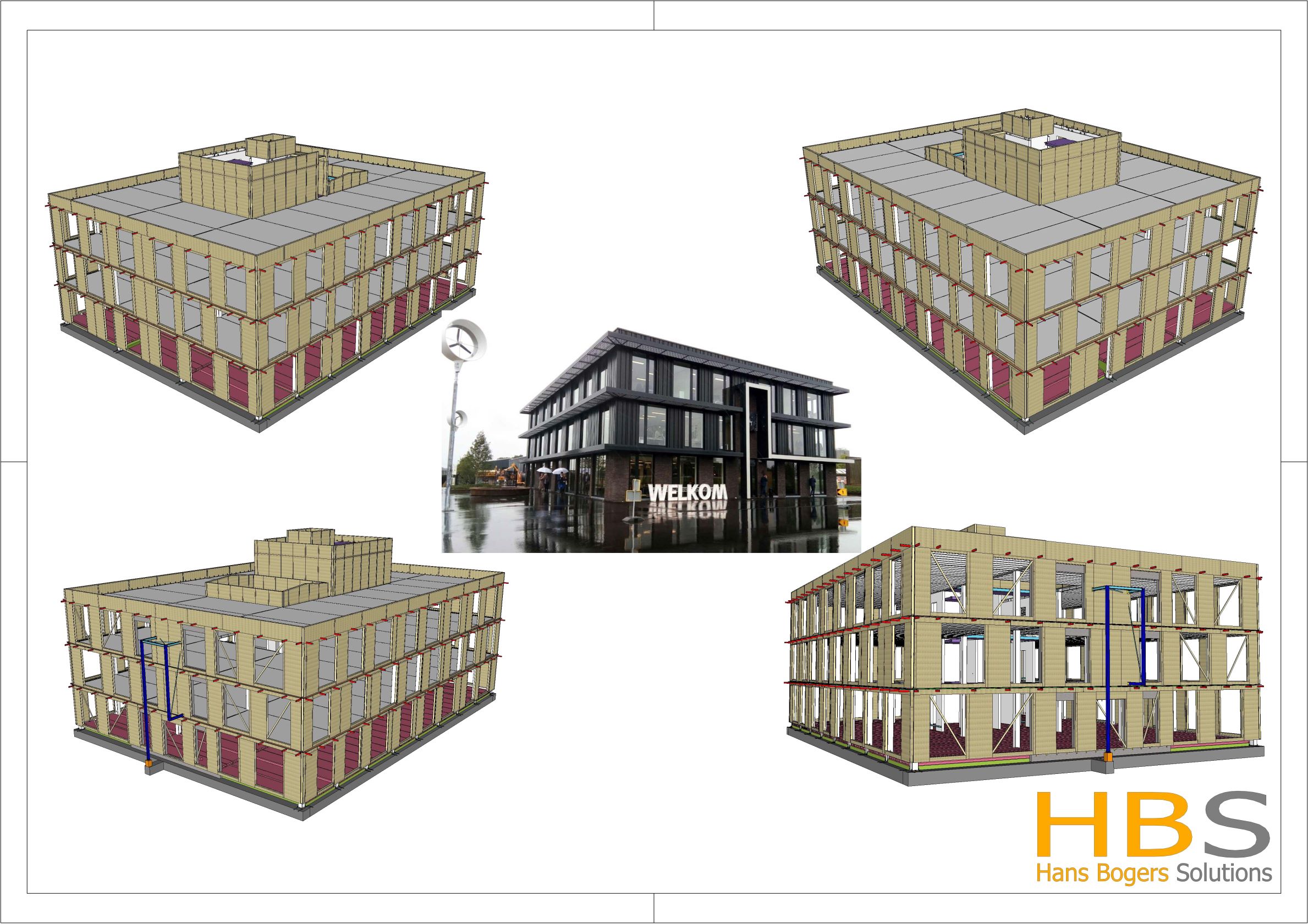Project 3D visualisatie hoofdkantoor H4A